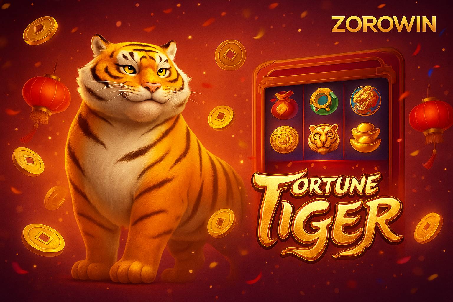 Fortune Tiger é um jogo imperdível no ZOROWIN Casino