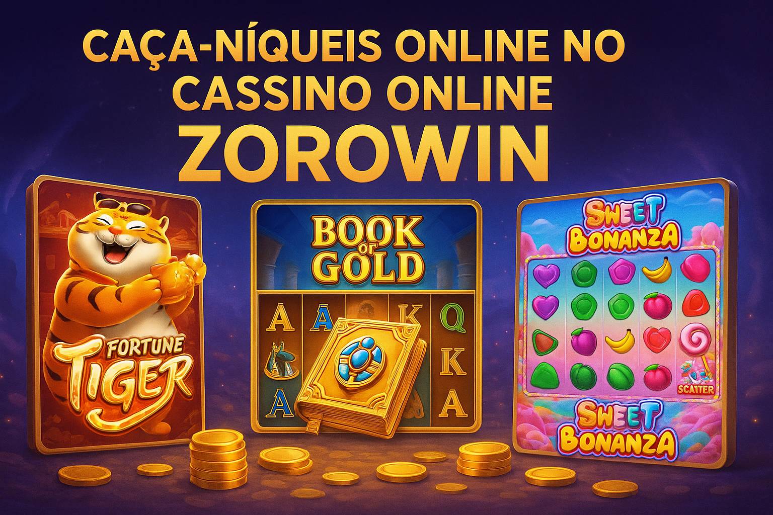 Explore o mundo das slot machines no ZOROWIN Casino